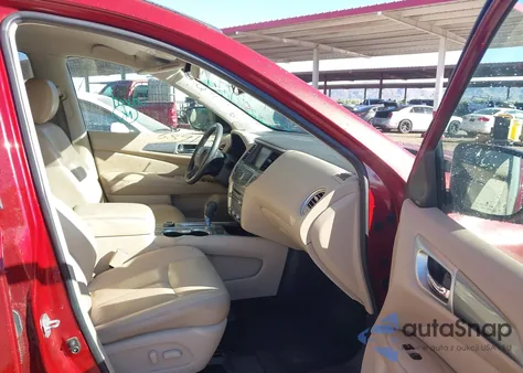 2017 Nissan Pathfinder Sl from USA, damaged, VIN 5N1DR2MM5HC621689